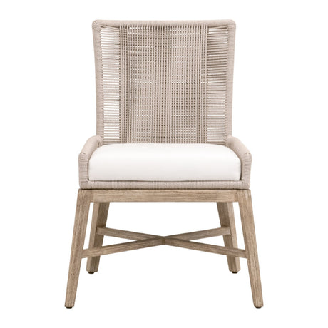   Modern European furniture - Beige Rope Dining Chairs (2) - www.oroa.com | Oroa.com