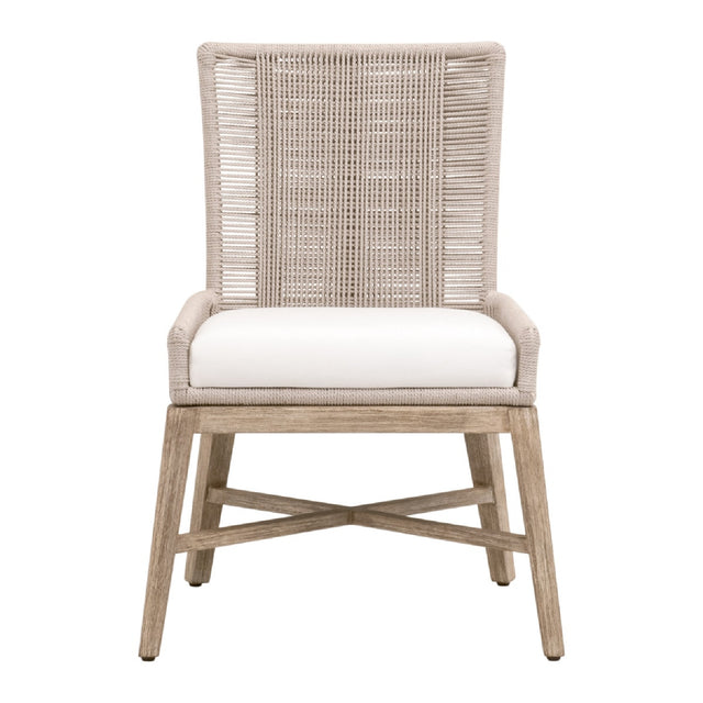 Modern European furniture - Beige Rope Dining Chairs (2) - www.oroa.com