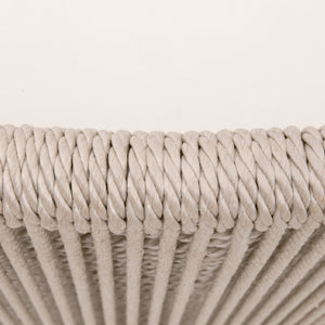   Modern European furniture - Beige Rope Dining Chairs (2) - www.oroa.com | Oroa.com