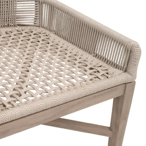   Modern European furniture - Beige Rope Outdoor Dining Chairs (2) - www.oroa.com | Oroa.com