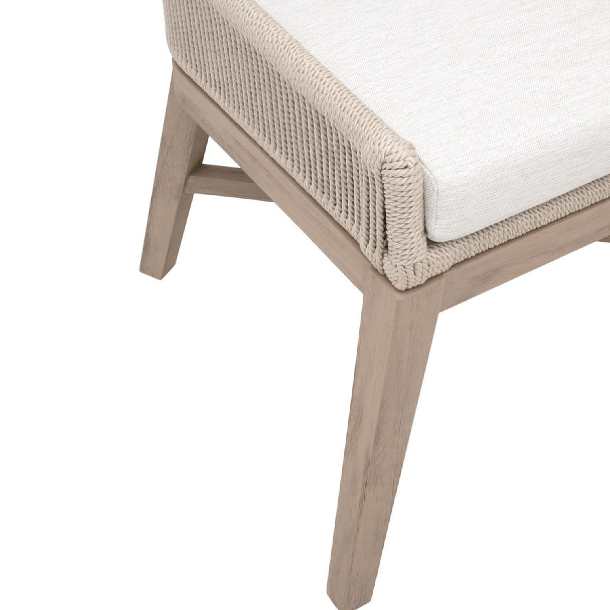  Modern European furniture - Beige Rope Outdoor Dining Chairs (2) - www.oroa.com | Oroa.com