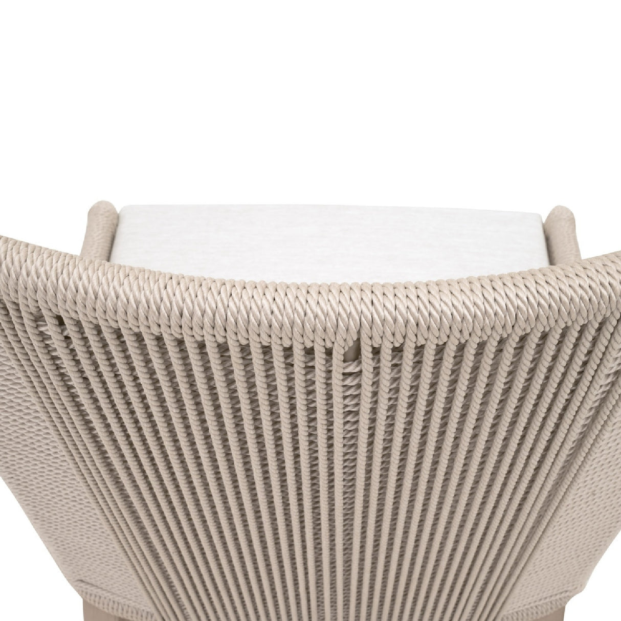   Modern European furniture - Beige Rope Outdoor Dining Chairs (2) - www.oroa.com | Oroa.com