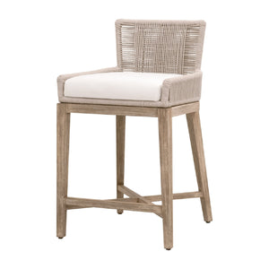   Modern European furniture - Beige Twist Rope Counter Stool - www.oroa.com | Oroa.com