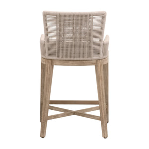   Modern European furniture - Beige Twist Rope Counter Stool - www.oroa.com | Oroa.com