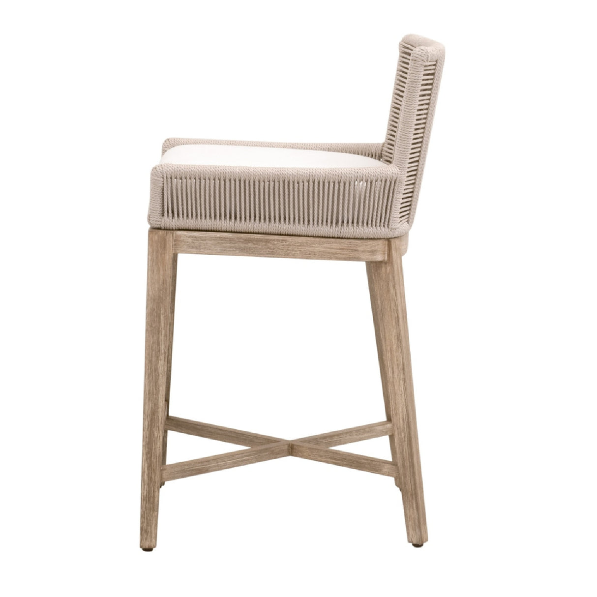   Modern European furniture - Beige Twist Rope Counter Stool - www.oroa.com | Oroa.com