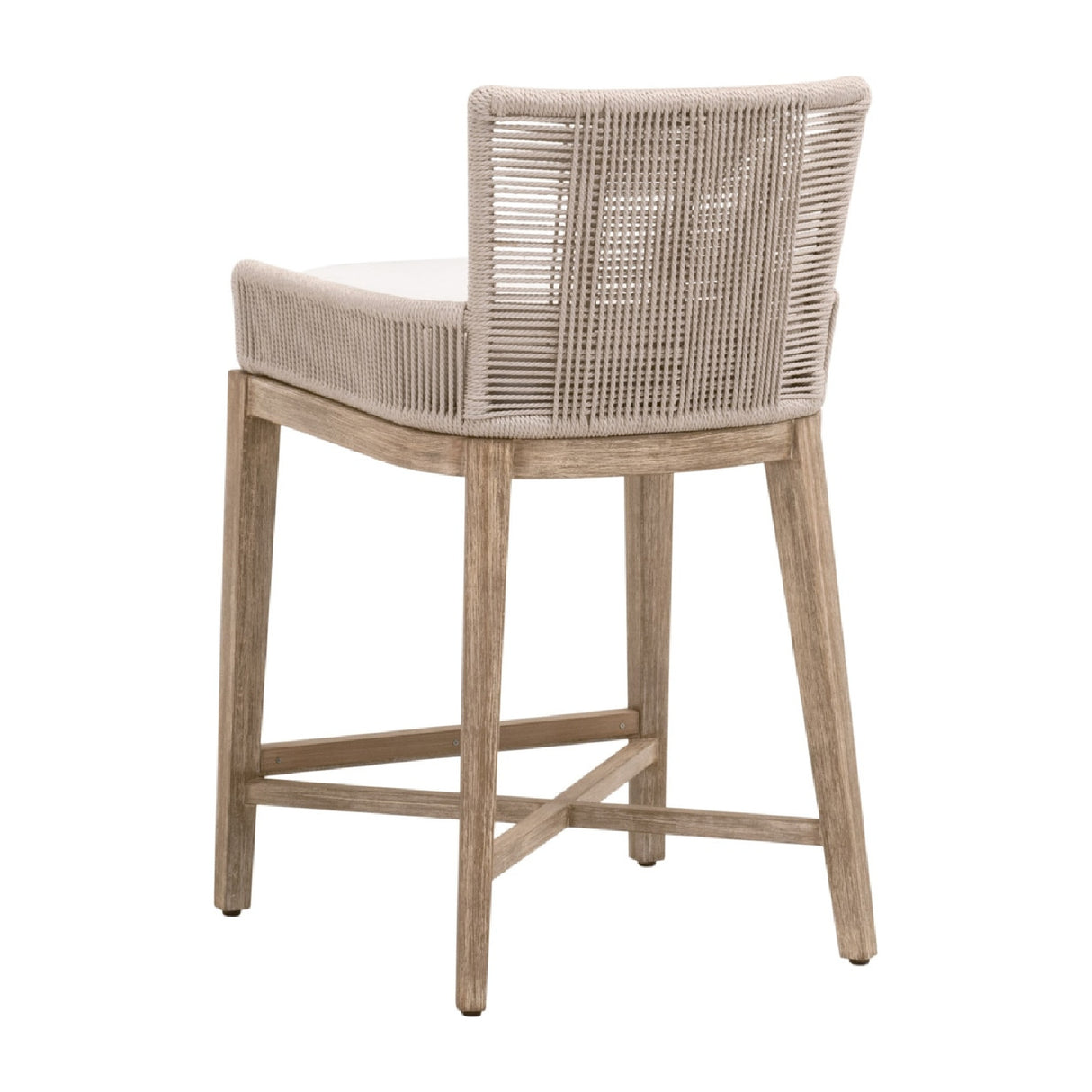   Modern European furniture - Beige Twist Rope Counter Stool - www.oroa.com | Oroa.com