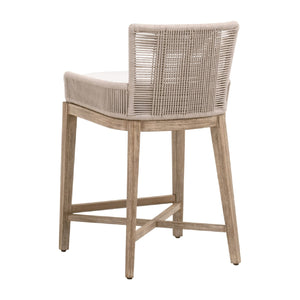   Modern European furniture - Beige Twist Rope Counter Stool - www.oroa.com | Oroa.com