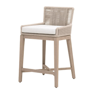   Modern European furniture - Beige Rope Outdoor Counter Stool - www.oroa.com | Oroa.com