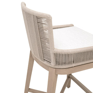   Modern European furniture - Beige Rope Outdoor Counter Stool - www.oroa.com | Oroa.com