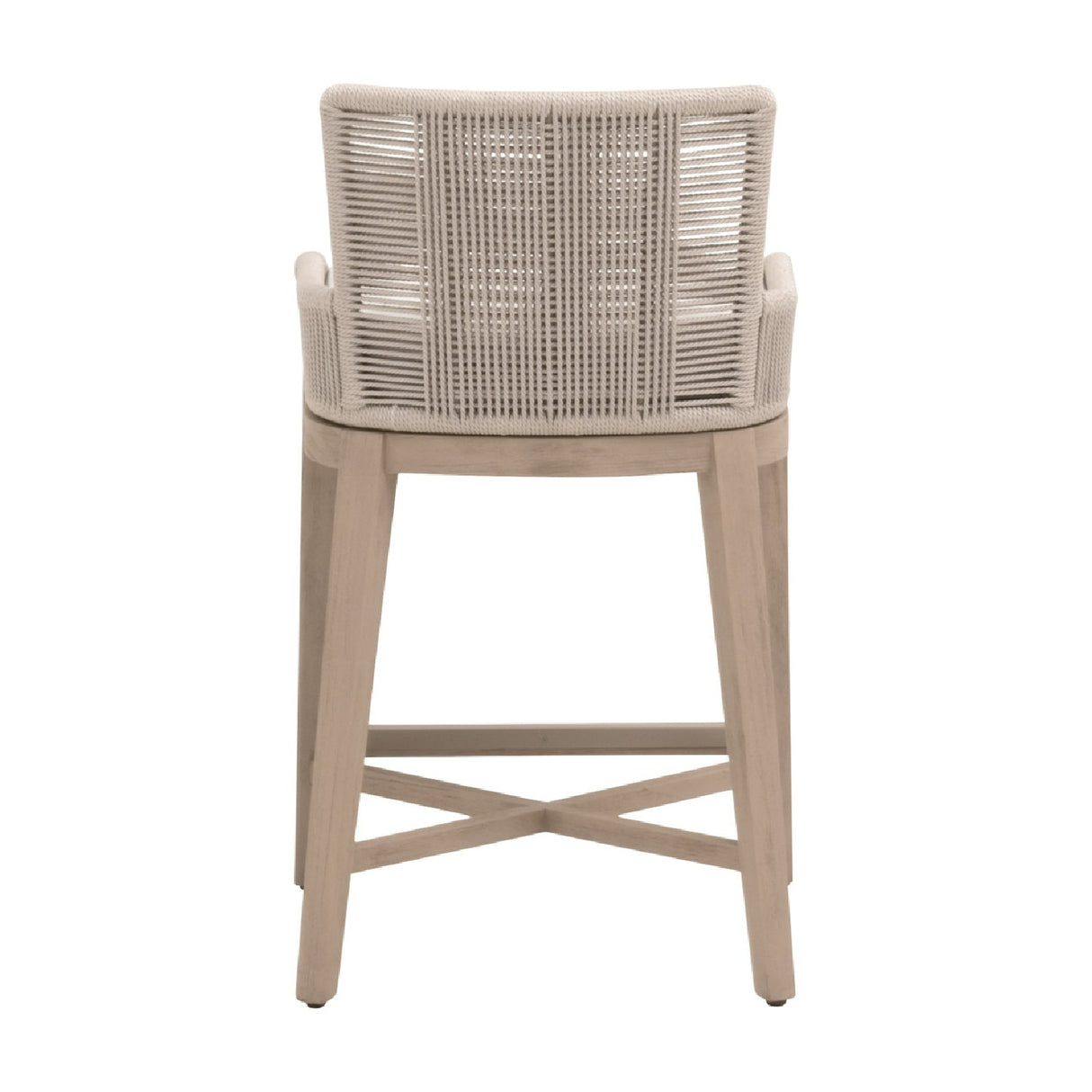   Modern European furniture - Beige Rope Outdoor Counter Stool - www.oroa.com | Oroa.com