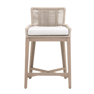   Modern European furniture - Beige Rope Outdoor Counter Stool - www.oroa.com | Oroa.com