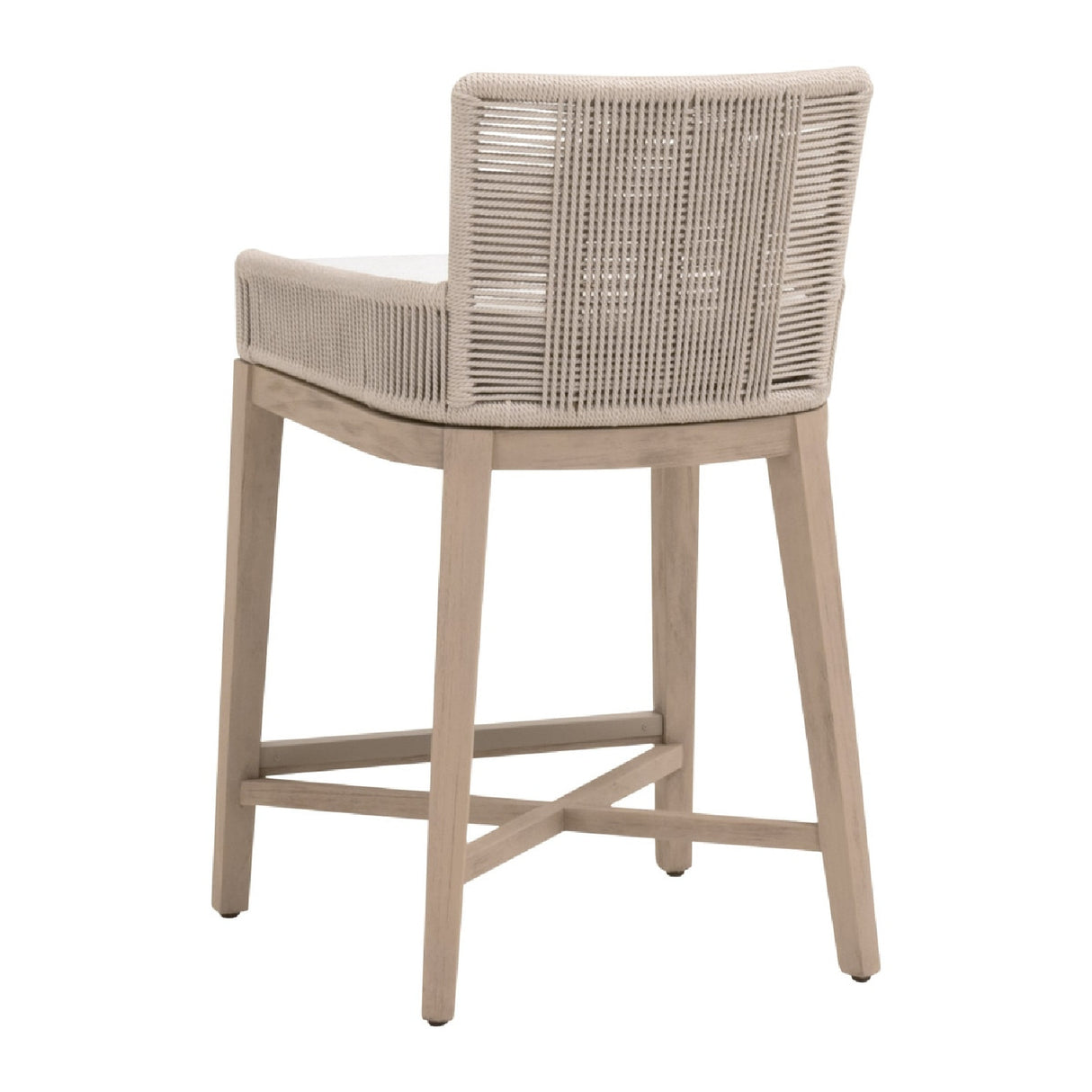   Modern European furniture - Beige Rope Outdoor Counter Stool - www.oroa.com | Oroa.com