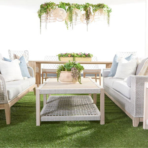   Slatted Teak Outdoor Coffee Table | Oroa.com