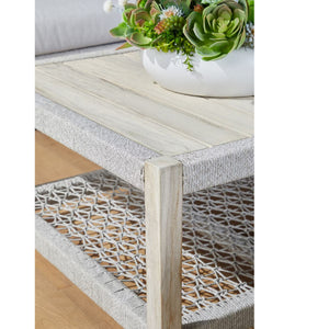   Slatted Teak Outdoor Coffee Table | Oroa.com