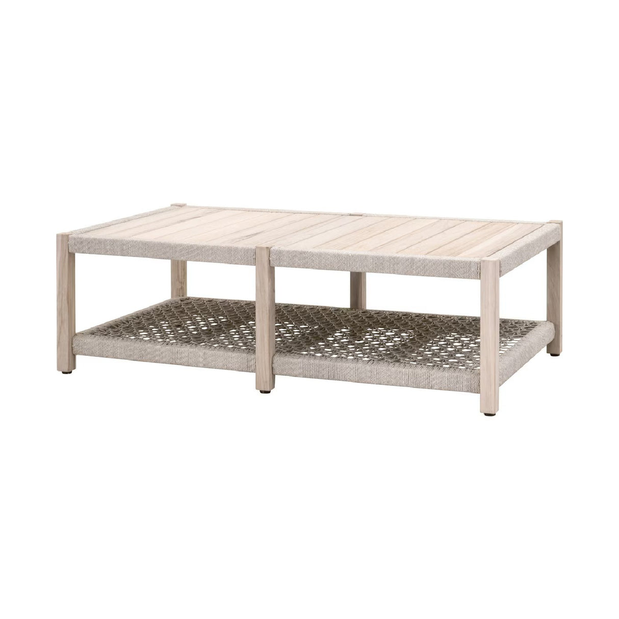   Slatted Teak Outdoor Coffee Table | Oroa.com