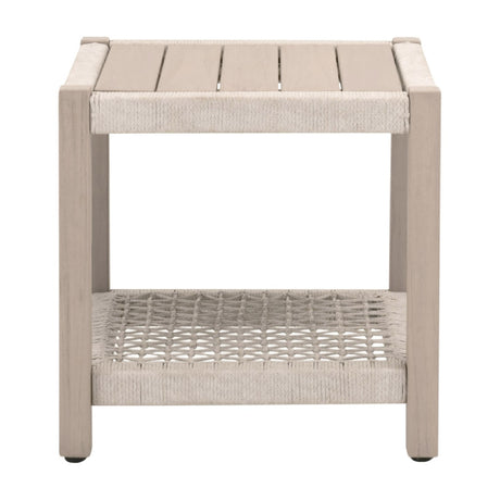   Modern European furniture - Teak Outdoor End Table - www.oroa.com | Oroa.com