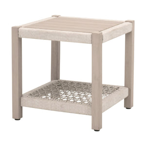   Modern European furniture - Teak Outdoor End Table - www.oroa.com | Oroa.com