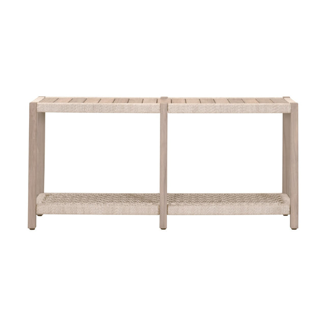 Modern European furniture - Teak Outdoor Console Table - www.oroa.com