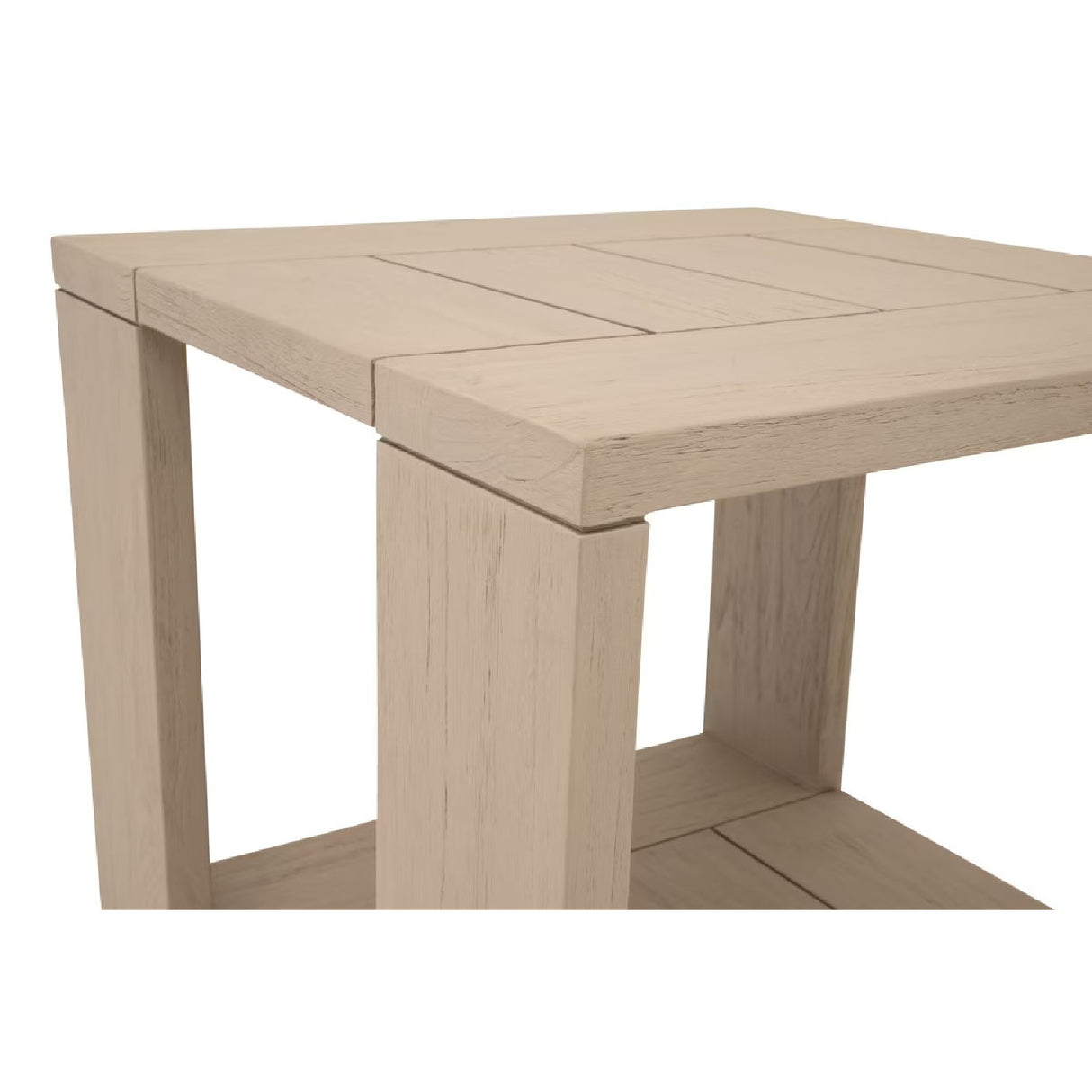   Teak Scandinavian Outdoor End Table | Oroa.com
