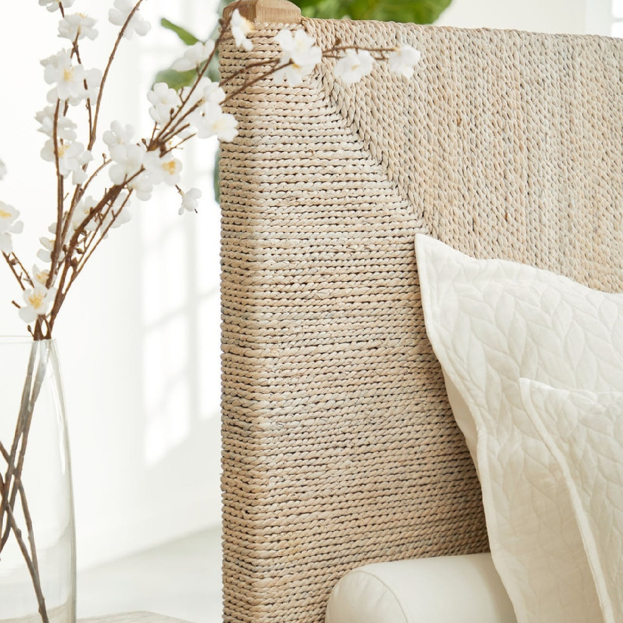  Modern European furniture - Abaca Rope California King Bed - www.oroa.com | Oroa.com