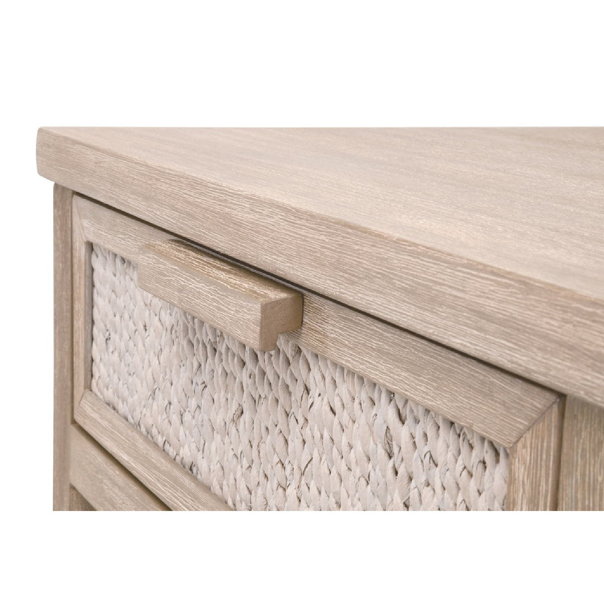   Modern European furniture - Gray Mahogany 1-Drawer Nightstand - www.oroa.com | Oroa.com