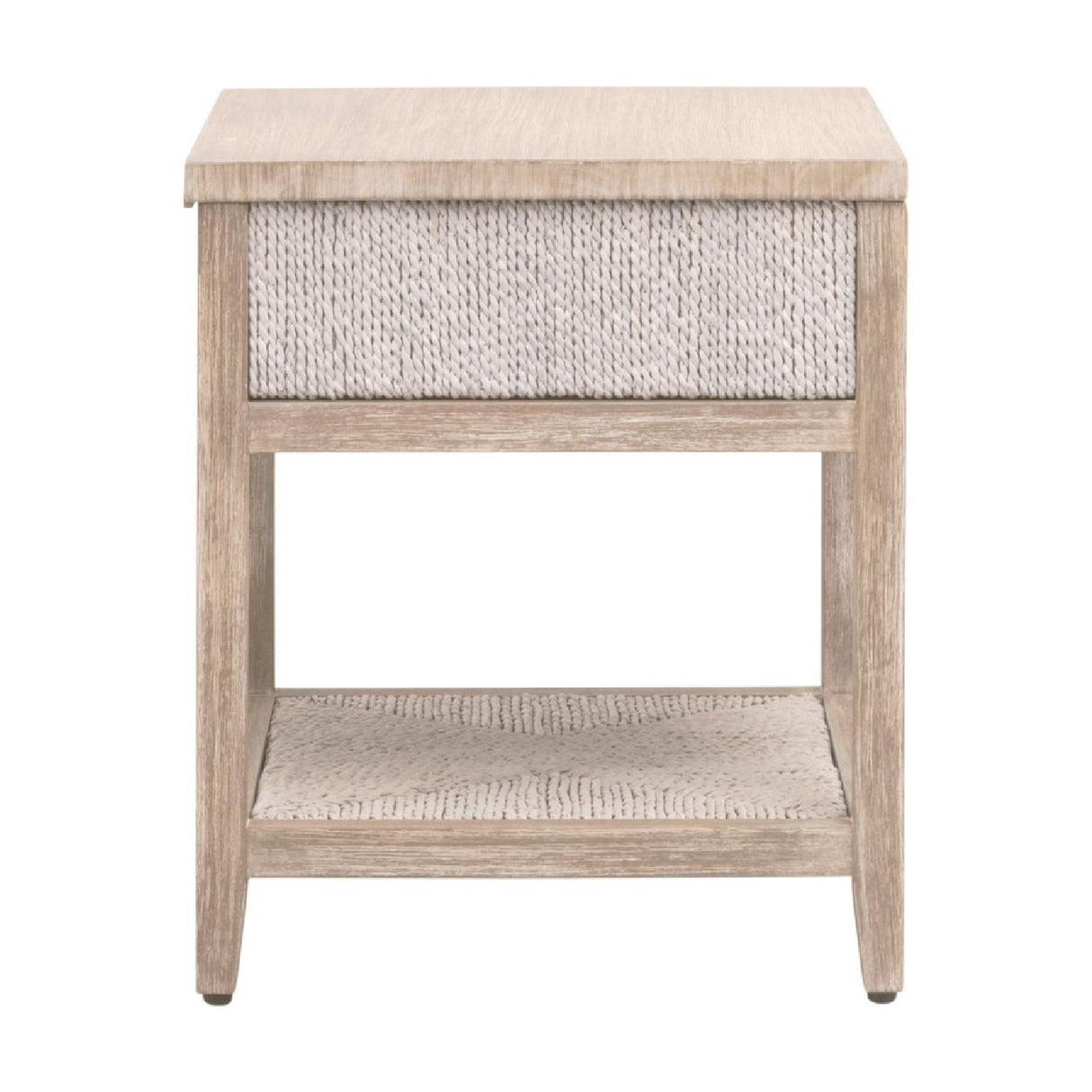   Modern European furniture - Gray Mahogany 1-Drawer Nightstand - www.oroa.com | Oroa.com
