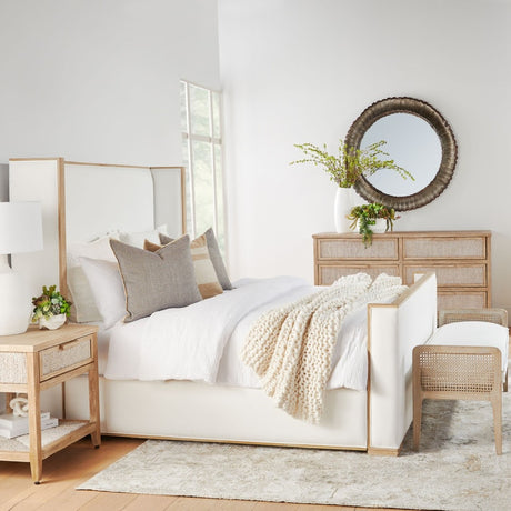   Modern European furniture - Gray Mahogany 6-Drawer Double Dresser - www.oroa.com | Oroa.com