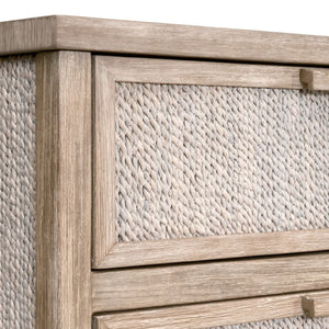   Modern European furniture - Gray Mahogany 6-Drawer Double Dresser - www.oroa.com | Oroa.com