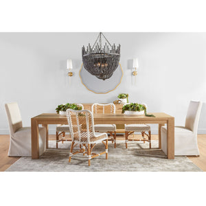   Modern European furniture - White Dining Chair Slipcovers (2) - www.oroa.com | Oroa.com