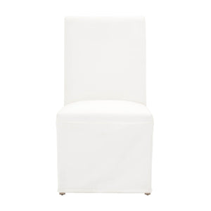   Modern European furniture - White Dining Chair Slipcovers (2) - www.oroa.com | Oroa.com