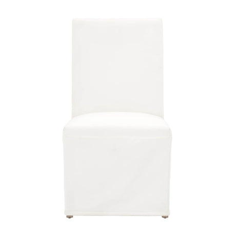   Modern European furniture - White Dining Chair Slipcovers (2) - www.oroa.com | Oroa.com