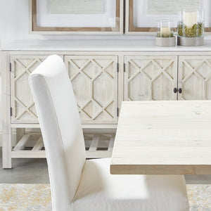   Modern European furniture - White Dining Chair Slipcovers (2) - www.oroa.com | Oroa.com