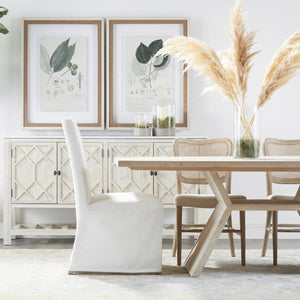   Modern European furniture - White Dining Chair Slipcovers (2) - www.oroa.com | Oroa.com