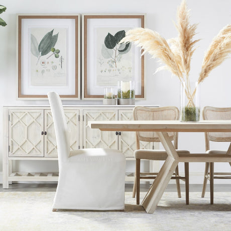   Modern European furniture - White Dining Chair Slipcovers (2) - www.oroa.com | Oroa.com