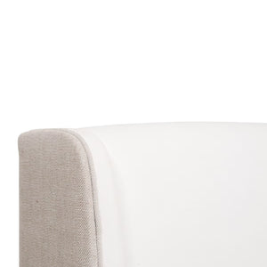   Beige Fabric Bed | Oroa.com