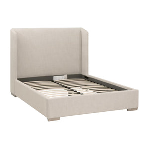   Modern European furniture - Winged Headboard Kind Bed - www.oroa.com | Oroa.com