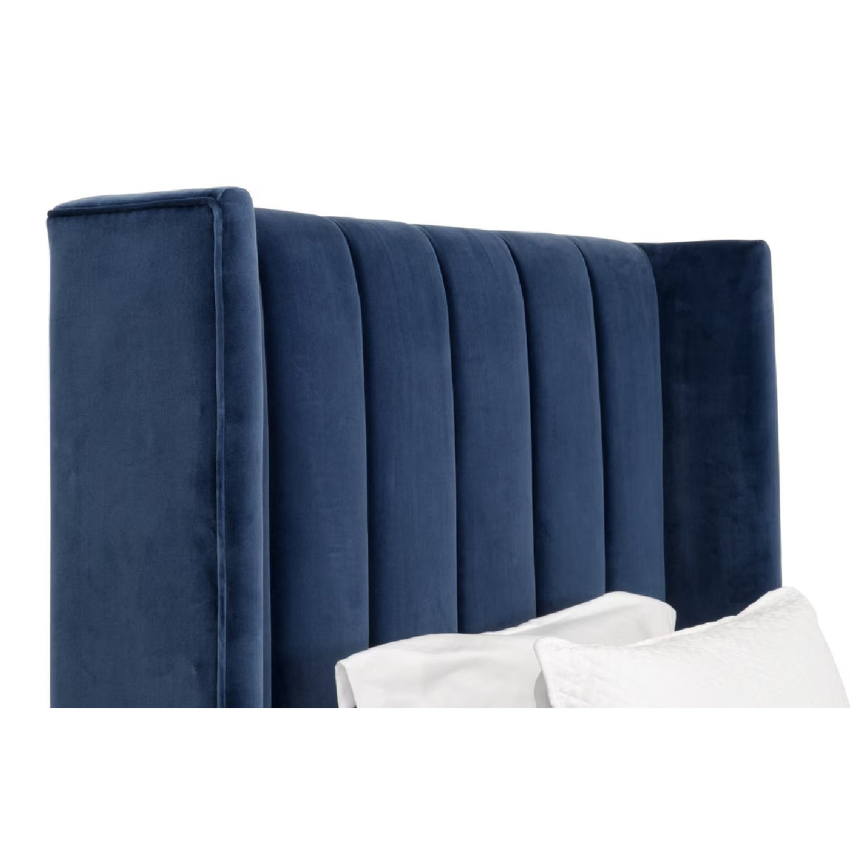   Blue Velvet Twin Bed | Oroa.com
