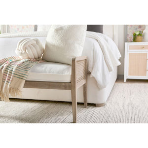   Wing-Shaped Headboard Queen Bed | Oroa.com