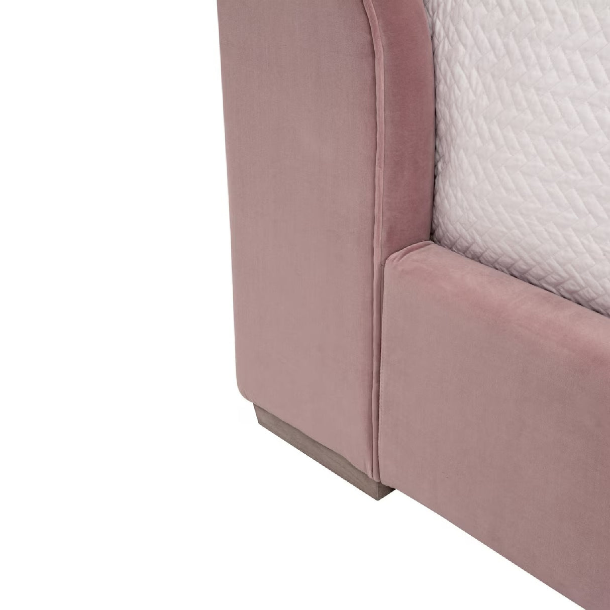   Wing-Shaped Headboard Queen Bed | Oroa.com