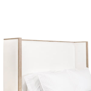   White Upholstered Bed | Oroa.com