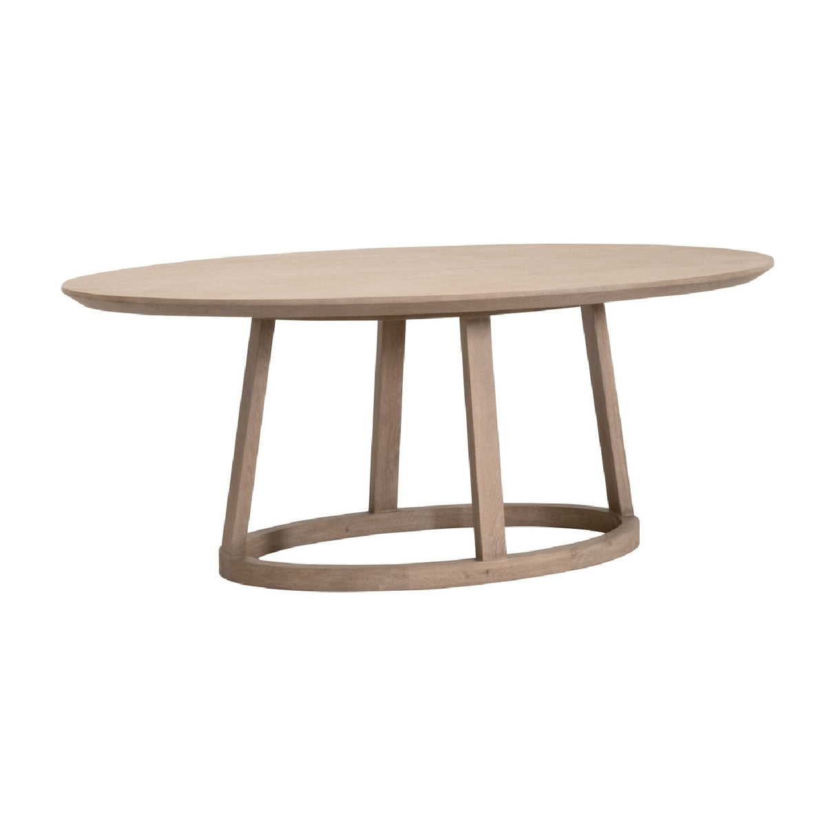   Oval Oak Dining Table | Oroa.com