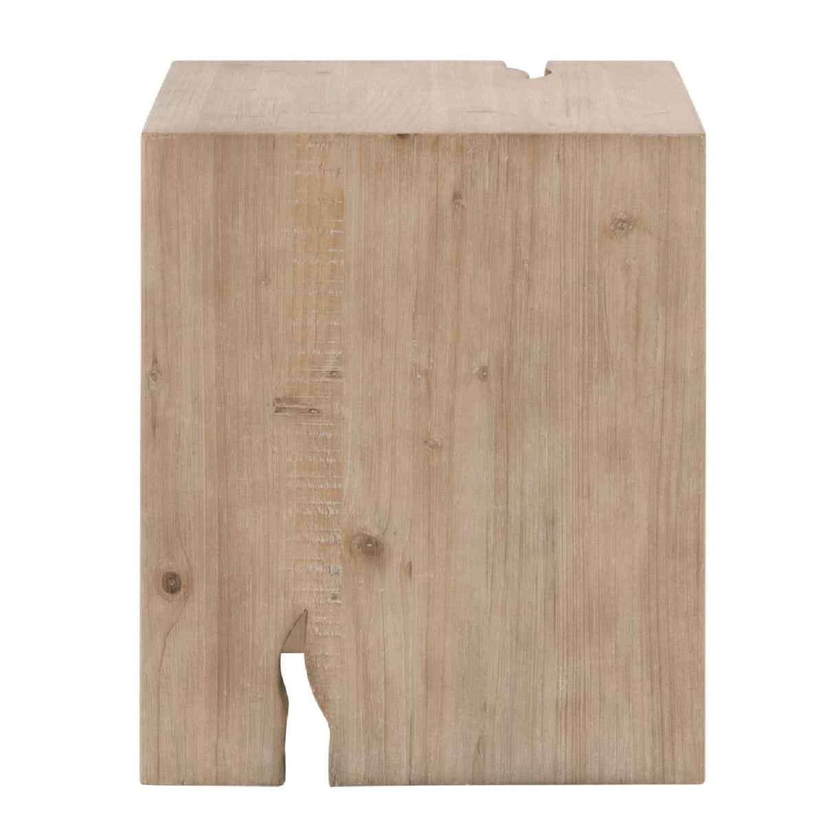   Natural Pine Wood End Table | Oroa.com