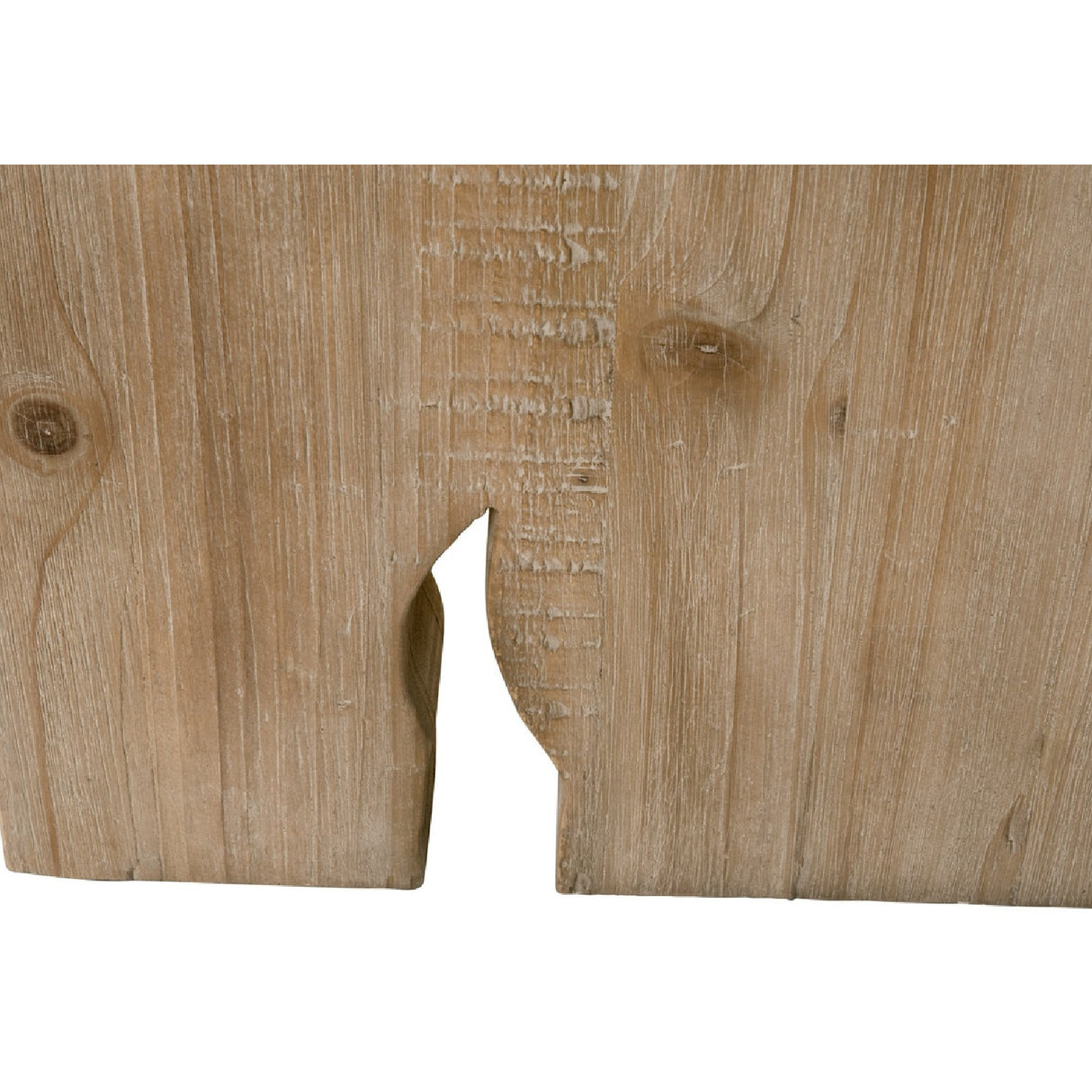   Natural Pine Wood End Table | Oroa.com