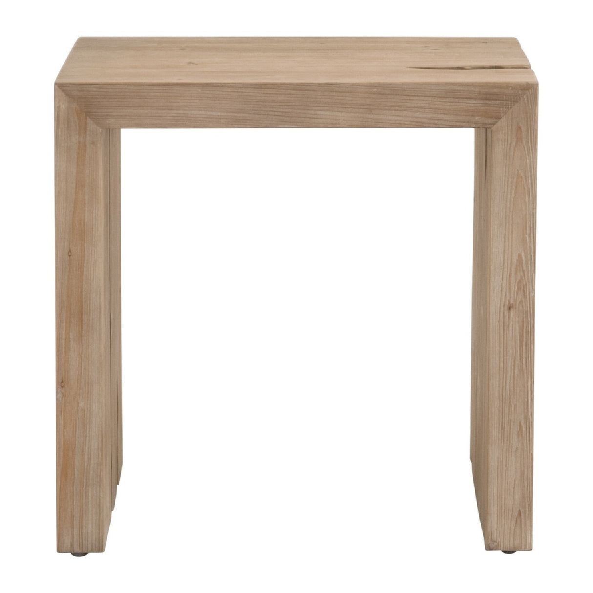   Natural Pine Wood End Table | Oroa.com