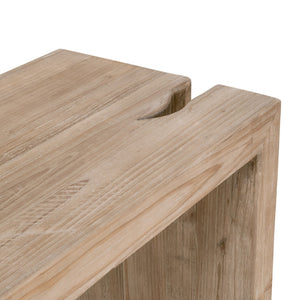   Natural Pine Wood Console Table | Oroa.com