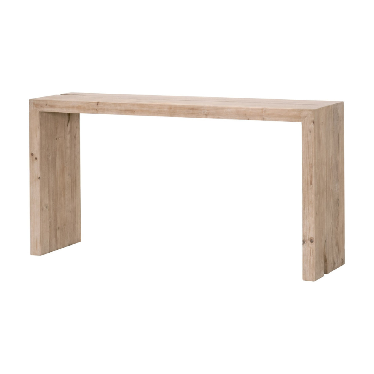   Natural Pine Wood Console Table | Oroa.com