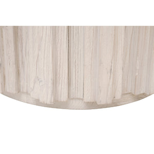   Fluted Pine End Table | Oroa.com