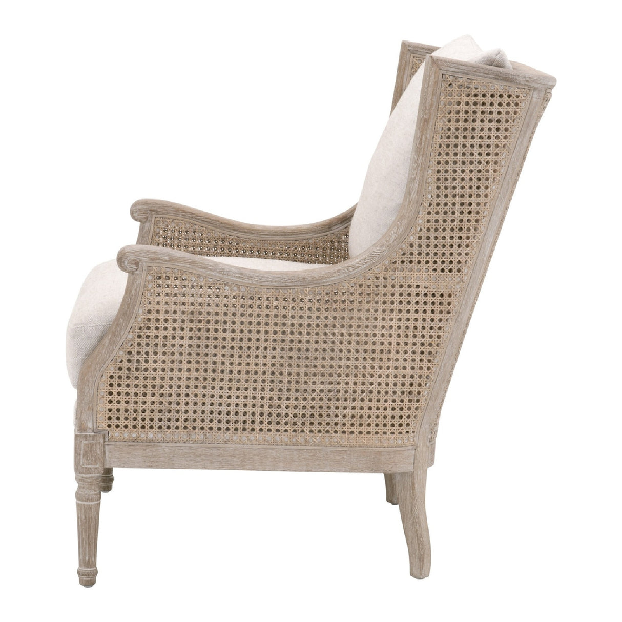   Natural Birch Wood Lounge Chair | Oroa.com