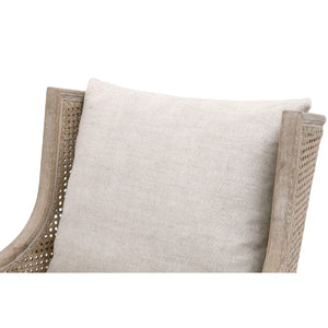   Natural Birch Wood Lounge Chair | Oroa.com