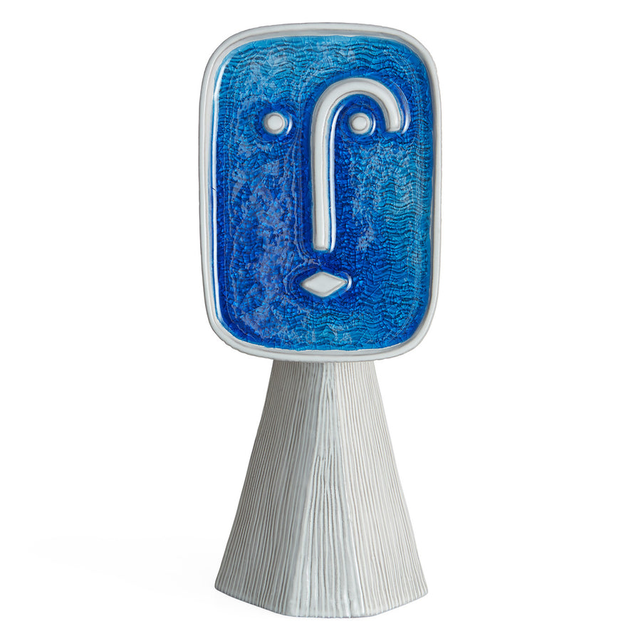  Colored Glass Face Vase | Oroa.com